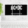 Quadro Decorativo 30x66 back in black ac dc - 2