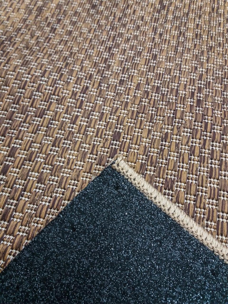 Passadeira Trilho 4,5m Sisal Geometrico Nature Moldura 450cm - 3