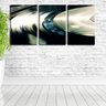 Quadro Decorativo 30x66 disco de vinil tocando - 2