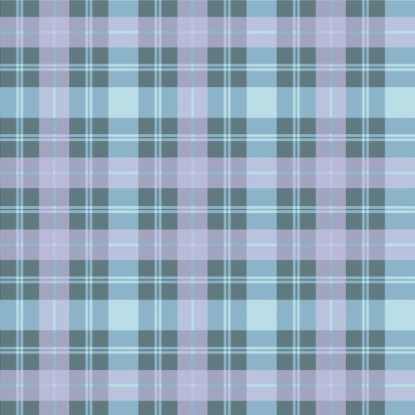 Papel de Parede Adesivo Lavável Xadrez Azul e Lilás 12m - 1