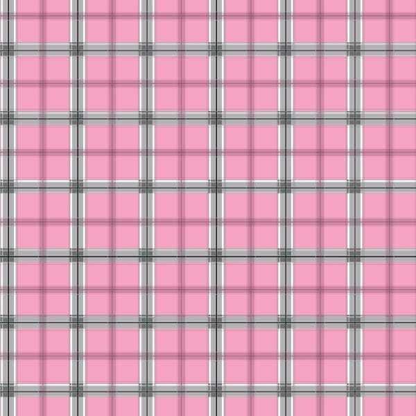 Papel de Parede Adesivo Lavável Xadrez Rosa e Preto 9m - 1