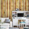 Papel De Parede Adesivo Lavável Madeira Tingida 9m - 2