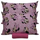 Ver imagem 3 de Jogo de Cama Portallar Casal Malha 100% Algodão Disney Big Minnie 3 Peças Rosa