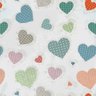 Papel De Parede Adesivo Lavável Corações Multicor 15m - 1