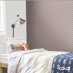 Papel De Parede Lavável Corações Com Fundo Cinza 15m - 3