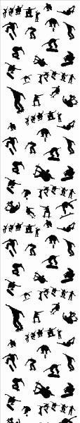 Papel De Parede Adesivo Lavável Skate 15m - 7