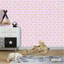 Ver imagem 5 de Papel de Parede Adesivo Lavável Coroa com Fundo Roxo 18m