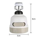 Ver imagem 2 de Bico Torneira Chuveirinho Gourmet Arejador 3 Jatos Abs Inox