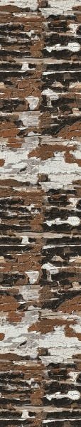 Papel de Parede Adesivo Lavável Lascas de Tronco 6m - 5