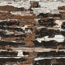Papel de Parede Adesivo Lavável Lascas de Tronco 6m - 1