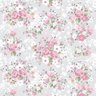 Papel De Parede Adesivo Lavável Floral Rosa 18m - 1