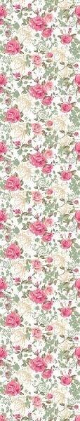 Papel De Parede Adesivo Lavável Flores Rosê 18m - 7