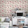 Papel De Parede Adesivo Lavável Flores Rosê 18m - 2