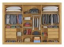 Ver imagem 2 de Guarda Roupa Casal 3 Portas 6 Gavetas - Vitoria-peroba - Móveis Europa