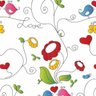 Papel De Parede Adesivo Lavável Margaridas Ilustradas 18m - 1