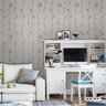 Papel De Parede Adesivo Lavável Folhas Ilustradas 18m - 2