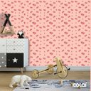 Ver imagem 6 de Papel De Parede Adesivo Lavável Lisianto Rosa 15m