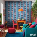 Ver imagem 5 de Papel De Parede Adesivo Lavável Rosas Em Laços Azuis 15m