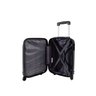 Mala de Bordo Pequena para Viagem Continental em abs, Cadeado Embutido, Rodas Giro 360º ika - 4