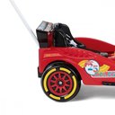 Ver imagem 4 de Carrinho F25 Vermelho - 2 em 1 Empurrador e Pedal Buzina e Cinto - Calesita