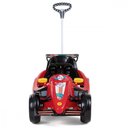 Ver imagem 2 de Carrinho F25 Vermelho - 2 em 1 Empurrador e Pedal Buzina e Cinto - Calesita