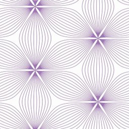 Papel De Parede Adesivo Lavável Lírio Roxo 12m - 1