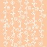 Papel De Parede Lavável Flores Brancas De Fundo Rosê 12m - 1
