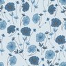 Papel De Parede Adesivo Lavável Margaridas Azuis 9m - 1