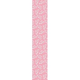 Papel De Parede Lavável Flores Brancas Em Fundo Rosa 9m - 7