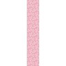 Papel De Parede Lavável Flores Brancas Em Fundo Rosa 9m - 7