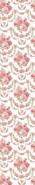 Papel De Parede Adesivo Lavável Rosas Decorativas 9m - 7