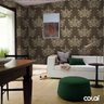 Papel De Parede Lavável Desenhos De Flores Marrom 9m - 4