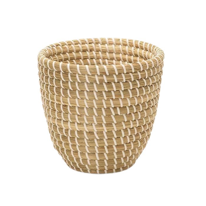 Cachepot Em Fibra Natural 19 X 19 Cm (Xa) - Mart