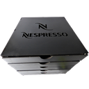 Ver imagem 2 de Porta Capsula Café Nespresso Preto 125 Capsulas Gaveta