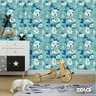 Papel De Parede Adesivo Lavável Gardênia Verde 6m - 6