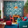 Papel De Parede Adesivo Lavável Gardênia Verde 6m - 5