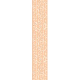 Papel De Parede Lavável Flores Brancas De Fundo Rosê 6m - 7