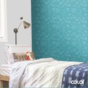Ver imagem 3 de Papel De Parede Adesivo Lavável Borbletas 6m