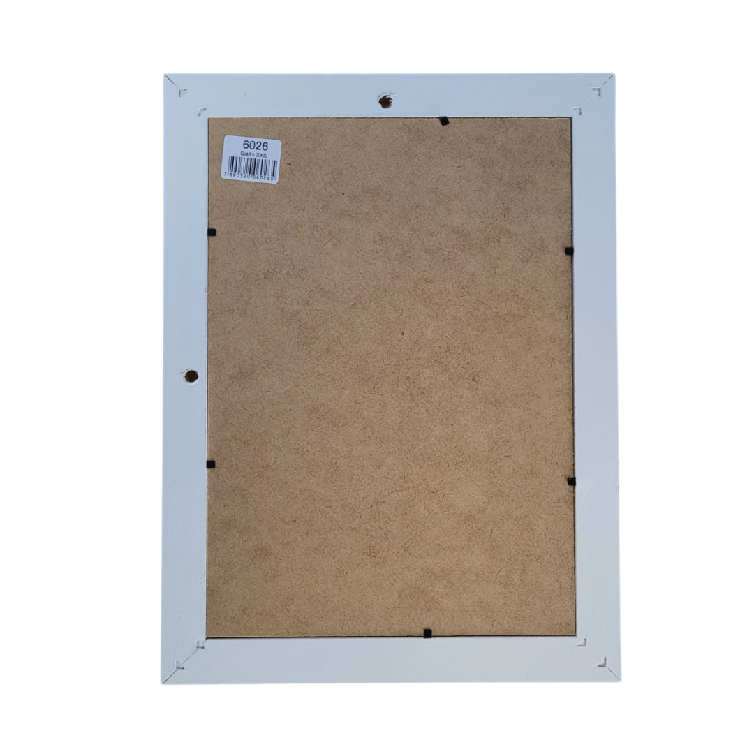 Moldura para Certificados/Diplomas (21X30) Branco - 3