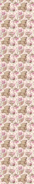 Papel de Parede Adesivo Lavável Ted Bear 18m - 5