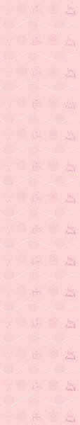 Papel de Parede Adesivo Lavável Casinha Rosa Clara 18m - 5