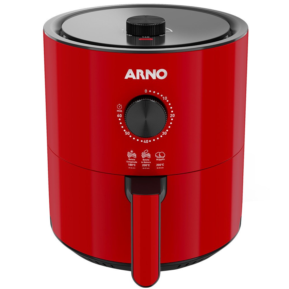 Fritadeira Elétrica Arno AirFry Ultra 4,2L 1620W com Sistema Hot Air