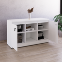 Ver imagem 4 de Armário Baixo com Chave MDF 120x45x72cm Yescasa Branco