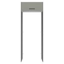 Ver imagem 6 de Porta-geladeira 83 Cm 1 Porta Basculante Cinza/branco/cinza Agata Madesa