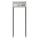 Ver imagem 4 de Porta-geladeira 83 Cm 1 Porta Basculante Cinza/branco/cinza Agata Madesa