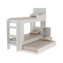 Ver imagem 1 de Treliche com Baú e 1 Porta para Colchão 78x188cm Multimóveis CR35549 Branco