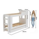 Ver imagem 4 de Treliche com Baú e 1 Porta para Colchão 78x188cm Multimóveis CR35549 Branco