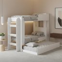 Ver imagem 2 de Treliche com Baú e 1 Porta para Colchão 78x188cm Multimóveis CR35549 Branco