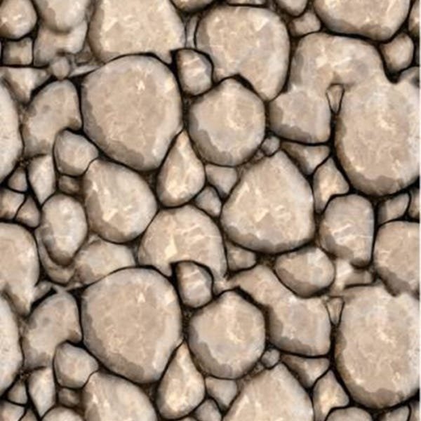 Papel de Parede Adesivo Lavável Pedra 3D Víntage 15m - 1