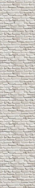 Papel de Parede Adesivo Lavável Tijolo Cinza Claro 12m - 5